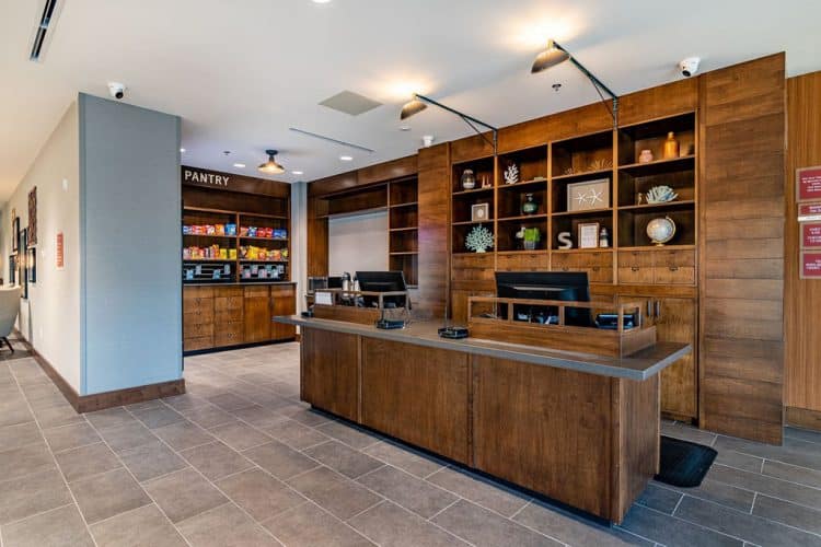 front desk